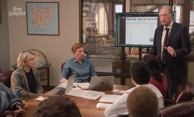 The Paper Season 2 Ending Explained: What Happens to Ned Sampson and the Toledo Truth Teller?